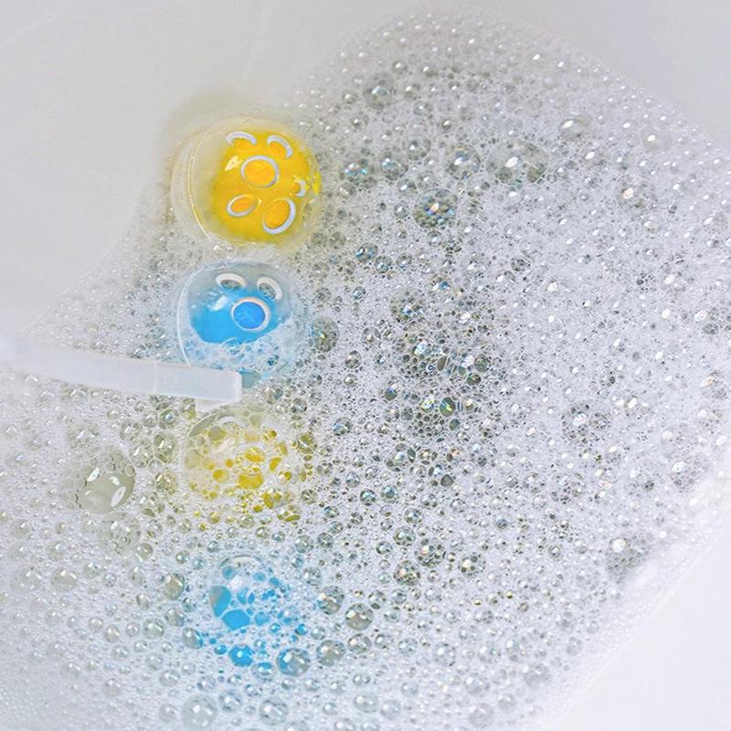 Závěsná čisticí koule na WC čisticí koule na WC čisticí deodorant čistič na WC vůně do WC závěsná koule modrá bublina
