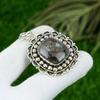 925 Silver Radiant Natural Tabu Jasper Artisan Bezel Wife Handcrafted Pendant