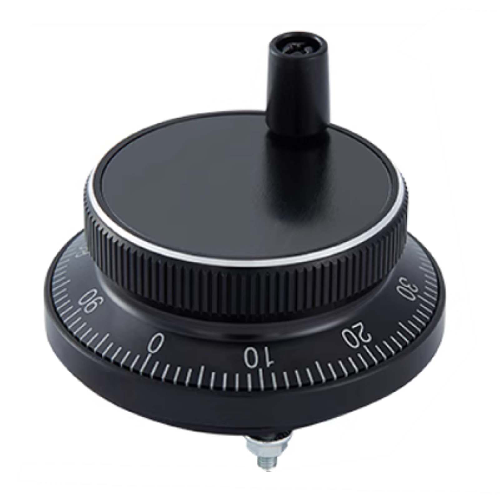 

HM Series Electronic Handwheel Pulse Generator 5V 100 Pulse Handwheel Pulse Encoder 60mm чорний