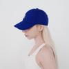 Binseumokeu Ov Small Logo Blue Ball Cap Hard Fit