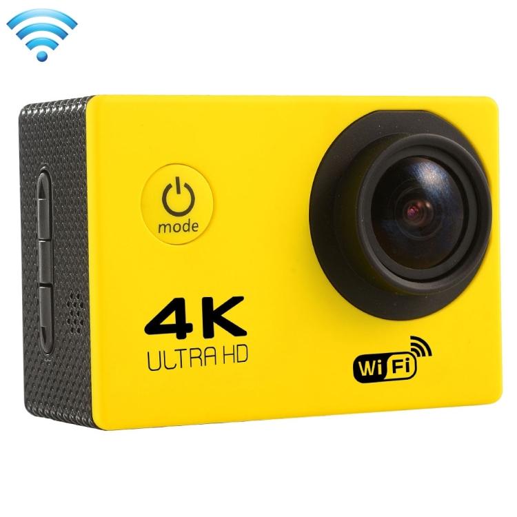 F60 2.0 Inch Screen 170 Degrees Wide Angle WiFi Sport Action Camera Camcorder with Waterproof Housing Case, Support 64GB Micro SD Card