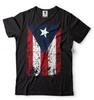 Puerto Rico Flag T-Shirt PR Distress Flag Boricua Puerto Rican Shirt Mens Tee