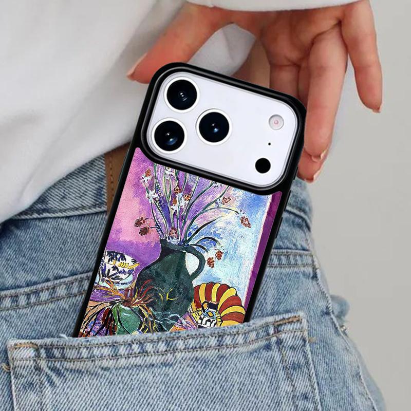 Henri Matisse Art Painting Phone Case for iPhone 16e 15 14 13 12 17 Pro Max Plus Air 17pro Cover Coque