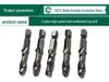 SATA High-Speed Steel Metric Tap Set: 5-Piece with Taps, Tapping Wrench, Drill Bits (50803, 50806, 50805)