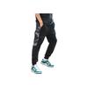 Adidas Neo Camouflage Print Color Block Knitted Sports Pants Men Bottoms Black HA1488