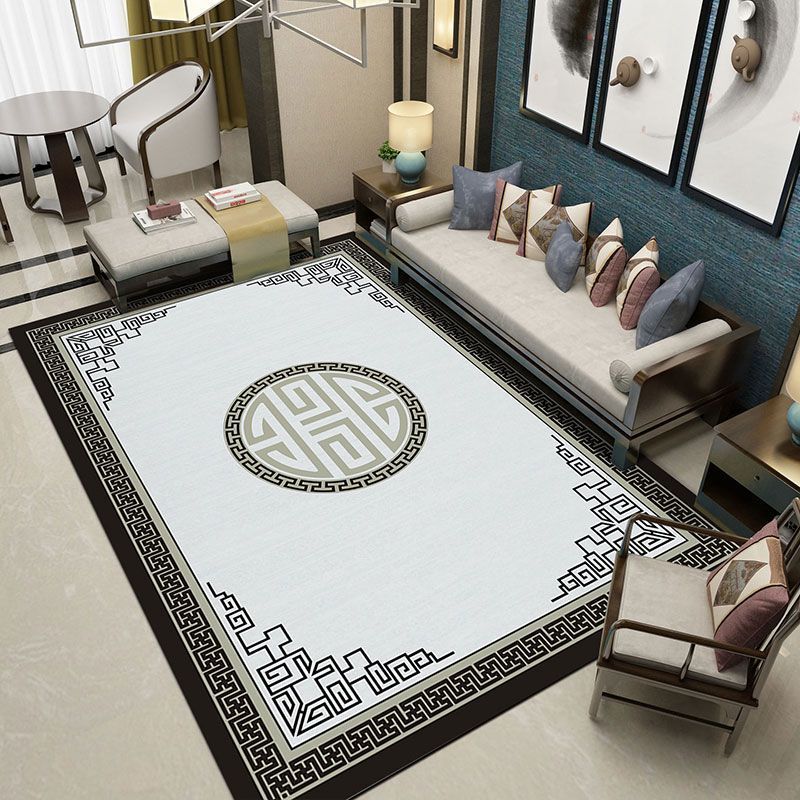 Prabangūs dideli svetainės kilimėliai kinų stiliaus kavos staliukai kilimai miegamojo dekorui Neslystantys plaunami grindų kilimėliai įėjimo kilimėlis