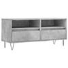 VidaXL TV Stand Concrete Grey 100x34.5x44.5 Cm Engineered Wood 831240