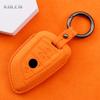Genuine Leather Auto Smart Key Fob Cover Case Housing Fit For Bmw X1 X3 X5 X6 X7 1 3 5 6 7 Series G20 G30 G11 F15 F16 G01 G02 F48 G05 G06 G07 Remote