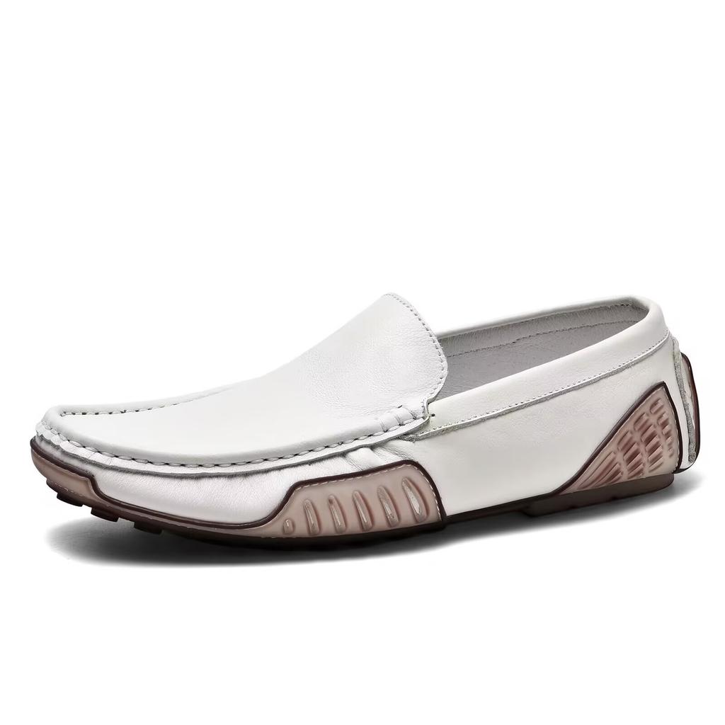 Loafers Men Luxury Brand Shoes Leather Casual Italian Shoes Men's Moccasins Mocassin Homme Mocasines Hombre Slip-ons Loafer