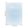 Flexible Multi-layer Music Score Folder Multifunctional A4 Sheet Music Folder  Note Folder