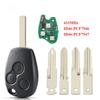 3-tlačítkový dálkový klíč k autu PCF7946/7947 Chip 434MHz pro Renault Trafic Vivaro Primastar Movano pro Dacia