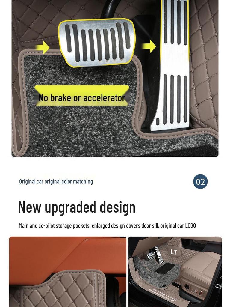 Li Auto L7 Floor Mats: Custom Fit Car Accessories for Interior Decoration