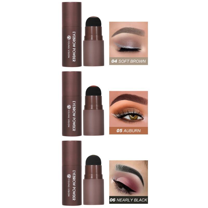 YOUNG VISION Lazy Eyebrow Powder Hairline Powder Face Contour Shadow Powder Stamp Brow Powder Eyebrow Pencil