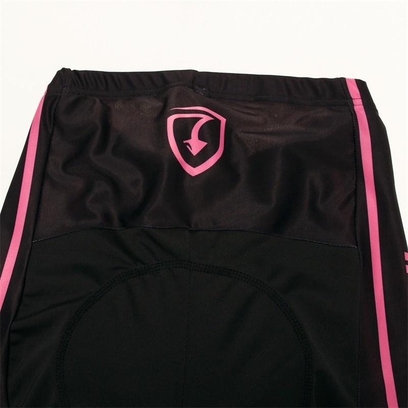 Summer Short Riding Bicycle Cycling Clothing Set Gradient Color Women Sport Jerseys Suits Black Bib Pants