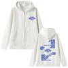 Singer Aitana World Tour Merch Zipper Hoodie Fans Gift Men Women Fashion Vintage Oversized Zip Up Jacket Coat