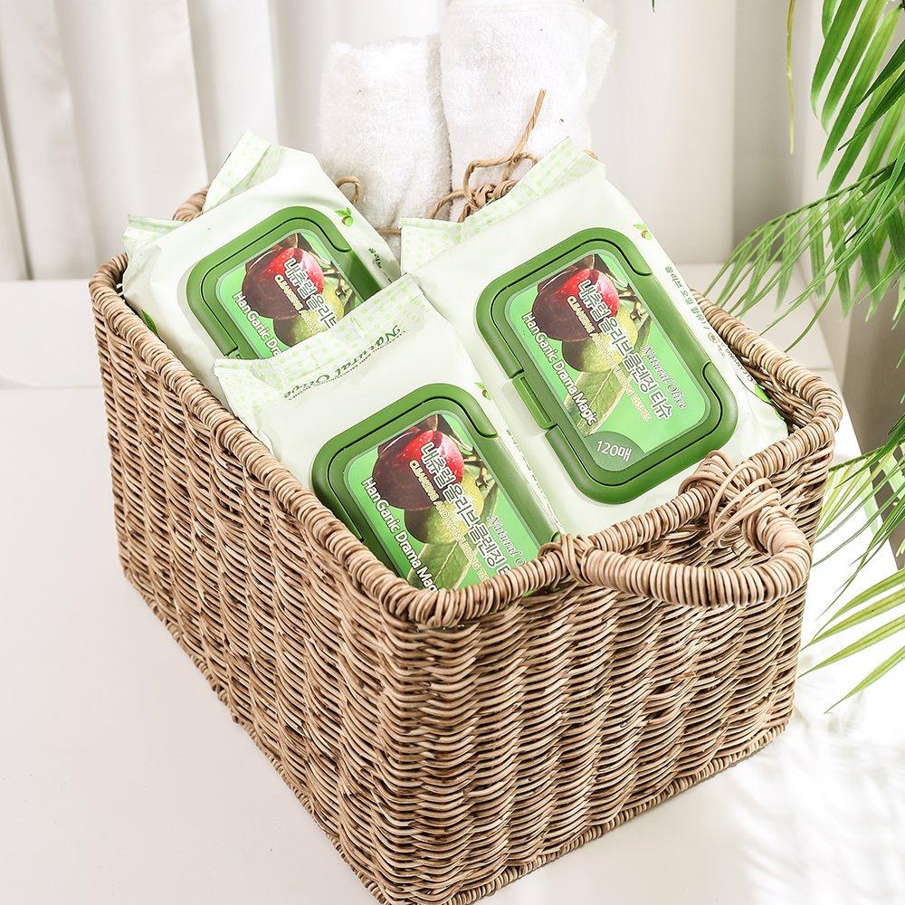 120 large capacity Drama Magic Natural Olive Cleansing Tissues