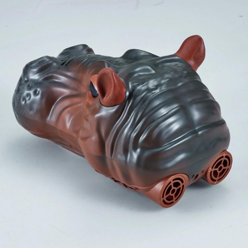 Non-Toxic Rc Boat Simulation Hippo Remote Control Toy Waterproof Electric Water Animal Cool Outdoor Swimming Pool Children'S Toys For Kids