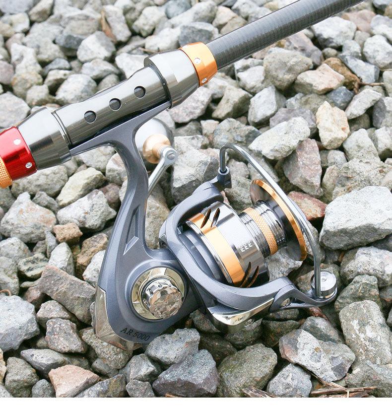 High Strength Body Metal Material Large Capacity Fishing Spinning Reel for Saltwater