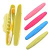 Boîte de rangement portable pour brosse à dents Étui étanche pour brosse à dents pour voyage Camping Housse de protection pour brosse à dents Récipient de rangement