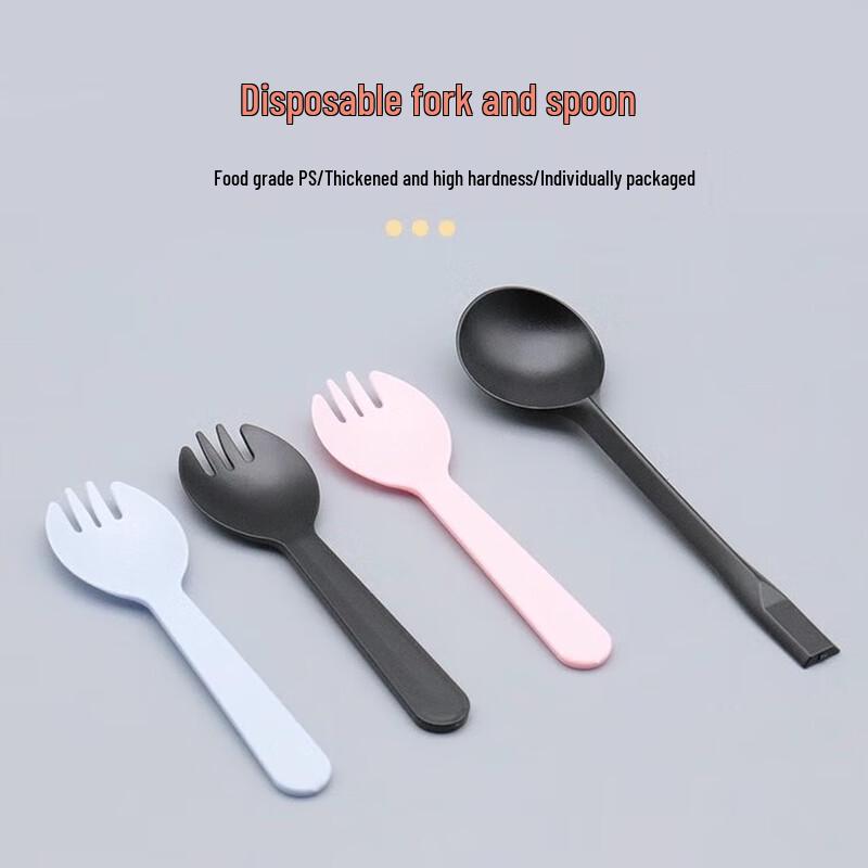 

KLCX Disposable PS Long-Handle Spoons