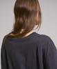 SSIN AND LEE Not A Thing Pinched T-Shirt Charcoal