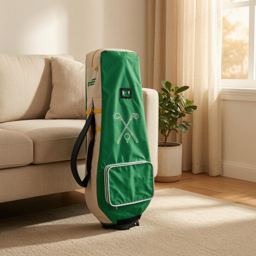 Golf Bag Rain Cover Lightweight for Road Trips, Outdoor Storage