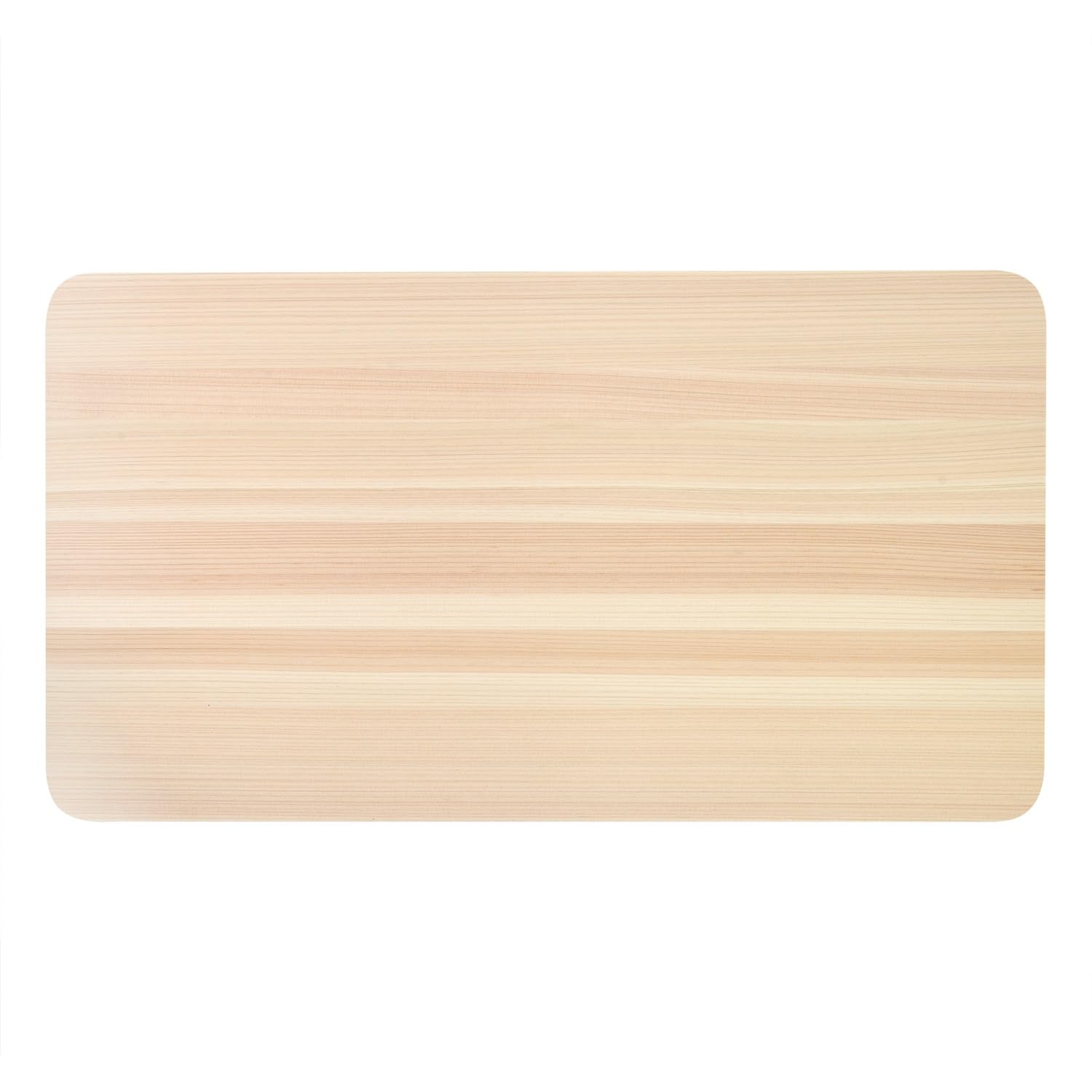 Erin Trading - Japanese Selected Products - Japanese Cypress Wood Cutting Made In Large Size 55Cm X 30Cm X By Includes Sandpaper For (Hinoki) Board, Japan, 3Cm, Kicoriya, Maintenance.