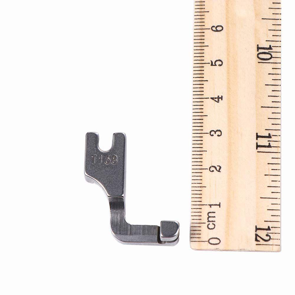 Labor-saving Thin Steel Single-Sided Recessive Zipper Sewing Tools #S518L/T168 Zipper Presser Foot Sewing Accessories
