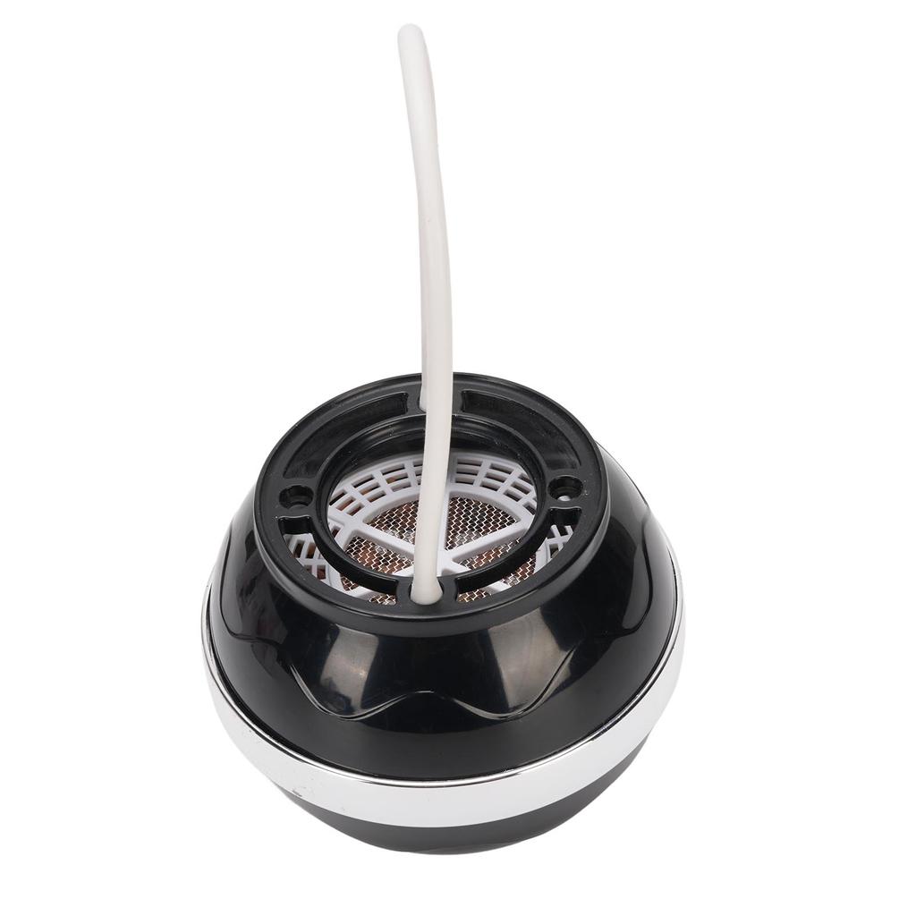 Filtr na vodu do vany Bez instalace Závěsné vanové baterie Filtr na vodu pro domov a cestování Černý