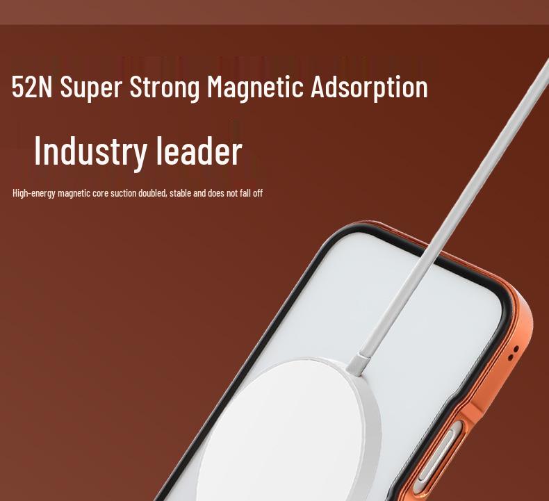 Magneto Magnetische Metallhülle mit drehbarem Ständer für iPhone 17 Pro