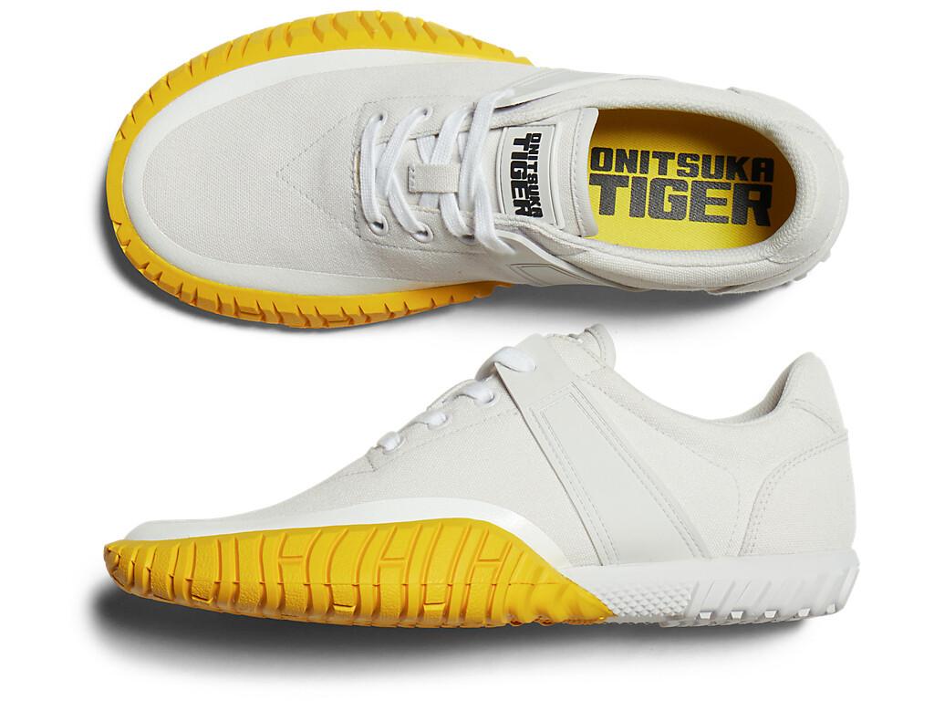 1183C166-020 Onitsuka Tiger Duck Tiger Grey Tai Chi Yellow (Men's)