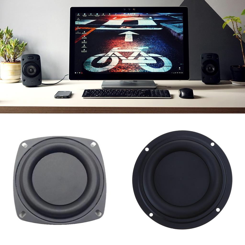 Durable 2/3/4inch Diaphragm Replacement Bass Voice Coil Speaker Horn DIY Repair Component Vibration Plates Speaker Plate