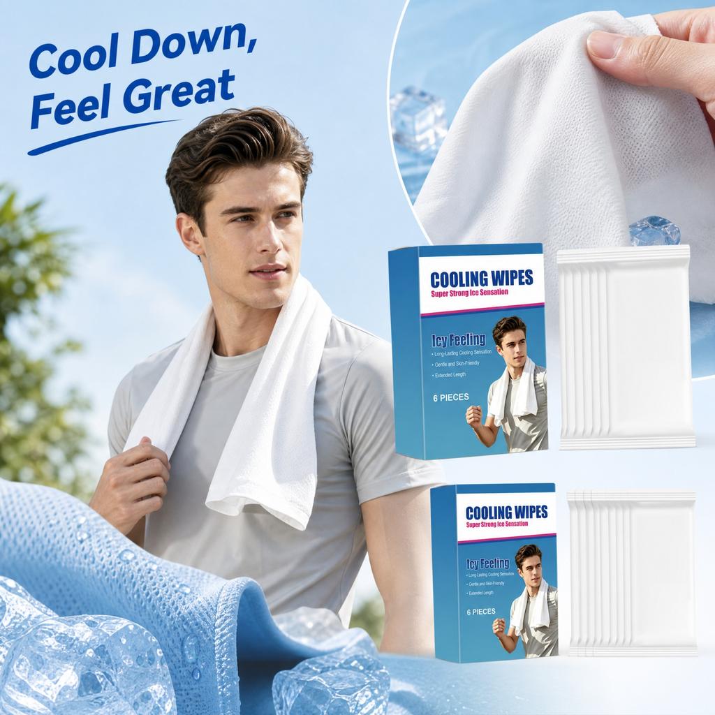 Neck Towel 6020 cm - Ice Feel Sports Towel for Workout, Running, Gym, Outdoor Activities