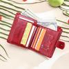 CONTACT'S Genuine Leather Wallet For Women Card Holders Money Clip Coin Purse Women's Wallet