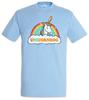 Tricou Unicorndog Corn Curcubeu Distracție Zâne Prințesă Basm Unicorn Desen Animat