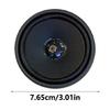 Professional 3inch 5W 2 Ohms Round Speaker with Cloth Surround Internal Double Magnet Structure High Sensitivity