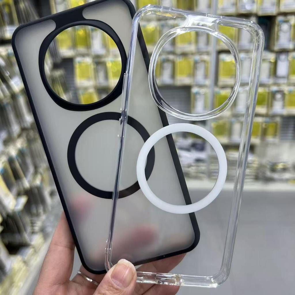 Magic8Pro Magnetische Transparente Handyhülle für Honor GTPro & Magic7RS