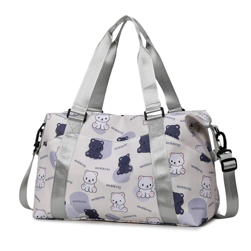 Cartoon Storage & Yoga Bag: Large Capacity, Wet & Dry Separation, Multi-functional for Men & Women
