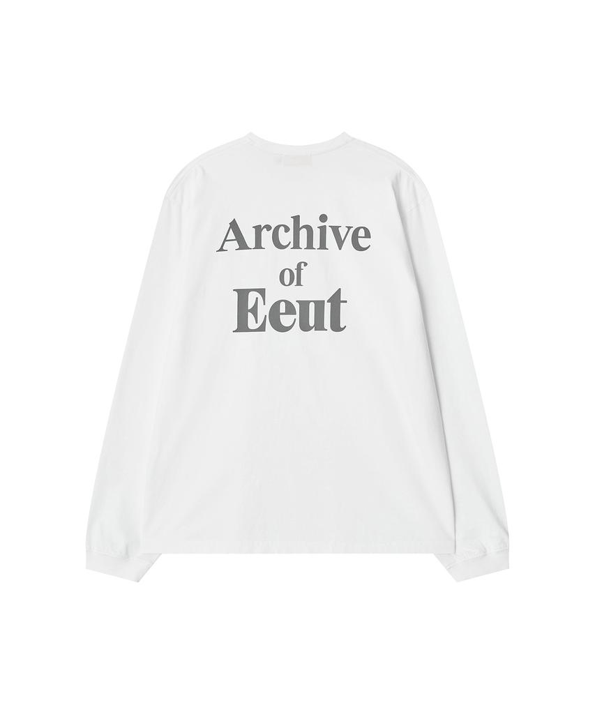 Iuteu Pigment Dyed Long Sleeve / White