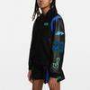 Jordan X Aleali May Varsity bunda (Velikost Asie) Černá Hra Královská Borovicová Zelená Dámská Streetwear DC2435-010
