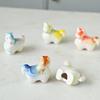 Ceramic Chopsticks Pillow Cartoon Chinese Zodiac Horse Chopstick Rest Home Decoration Chopsticks Chopsticks Holder Spoon Holder