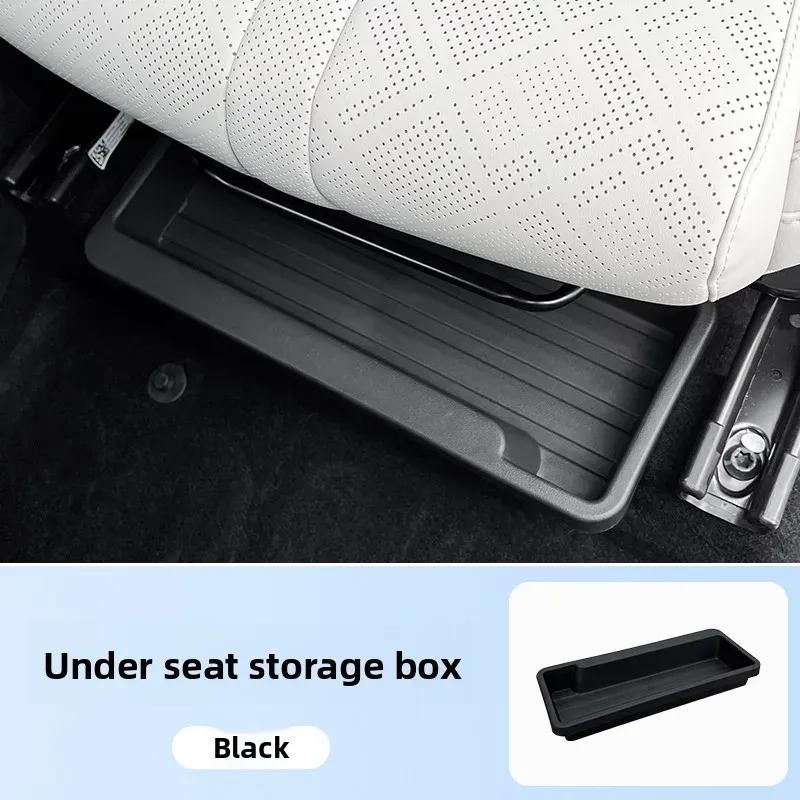For BYD Atto2 Yuan Up Under Seat Storage Box Main Co-pilot Lower Layer Storage Box Interior Modification Car Accessories