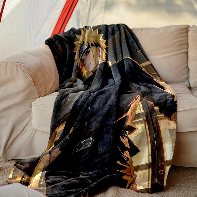 1pc Naruto Blanket, Cozy Printed Throw Blanket, A Heartfelt Gift for Your Family and Friends