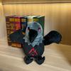TreasuringU Halloween Devil Plush Toys Horror Hellion Raven Crow Fuzzy Dolls Happy Halloween Party Gifts Decoration