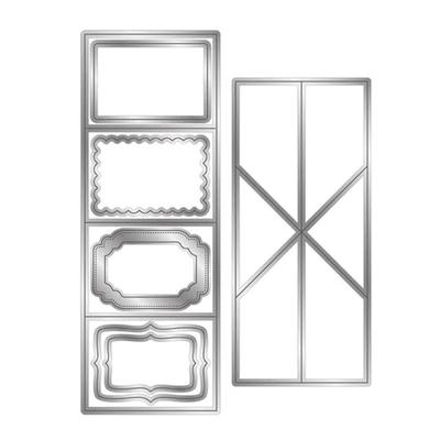 -Up Card Cutting Dies Set DIY Craft Carbon Steel Embossing Template