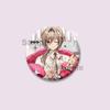 Cartoon Game Merold Kurode Hallritt Brooch Anime Fragaria Memories Lapel Pins Plastic Round Badge for Bag Hat Jewelry XMAS Gifts