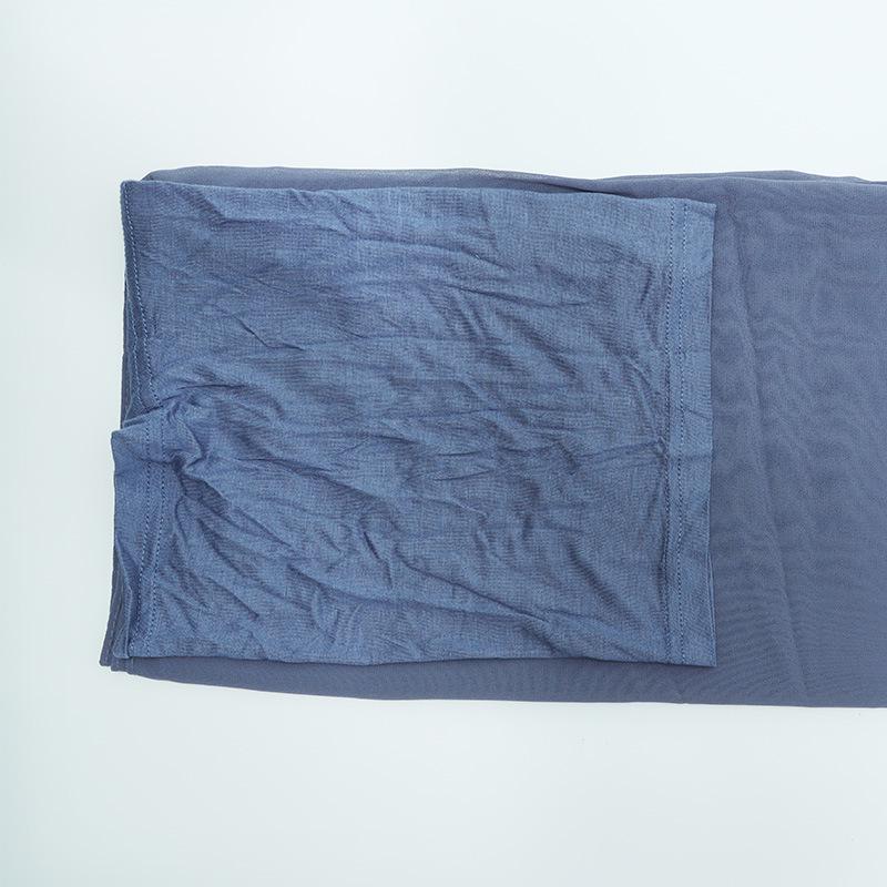 Perlchiffon Baumwolle Damen Schal & Schlauchmütze Set