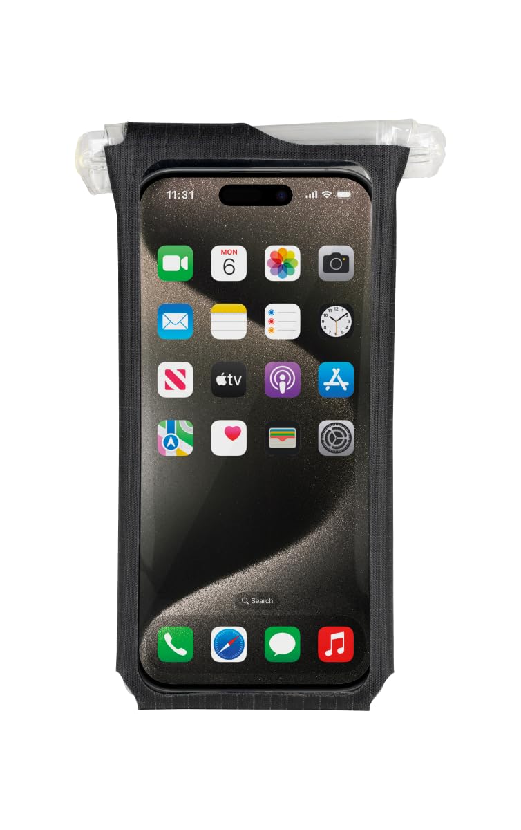 

Topeak Phone Dry до Водонепроницаемый чехол для телефона для сумки, экраны до 6,1 , велосипеды, черный.