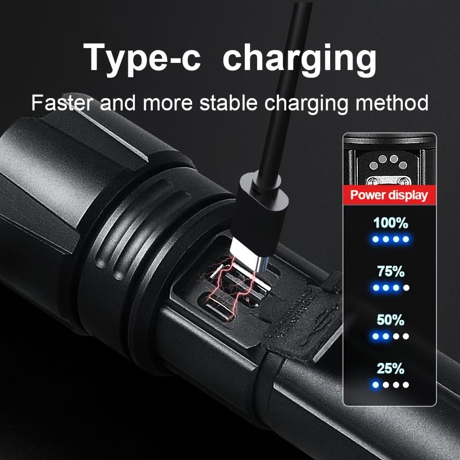 Ultra Powerful XHP360 Rechargeable Flashlight New High Power Led Torch Lamp,Super Bright Lantern