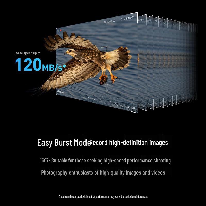 Lexar 1667x Pro V60 SD Memory Card